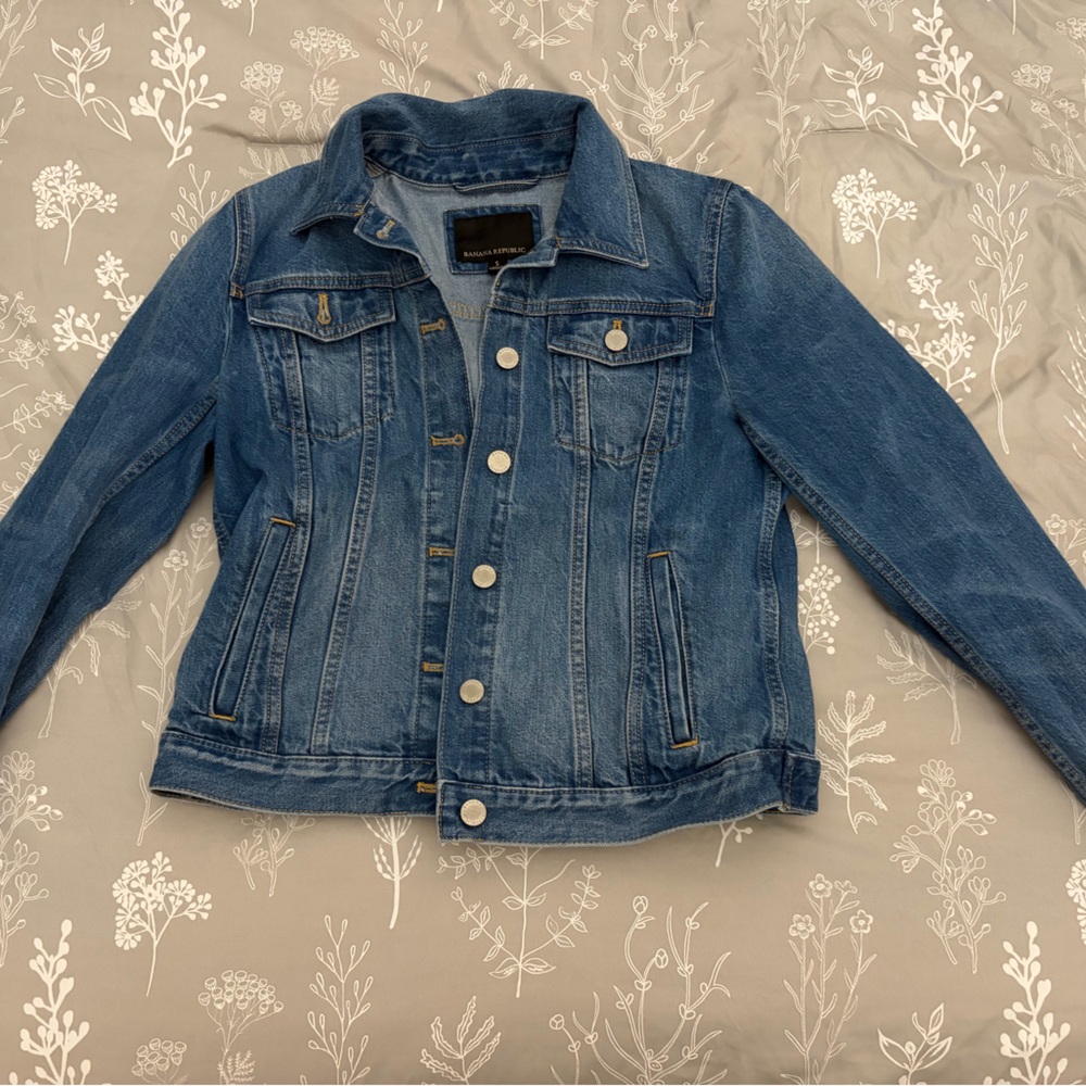 Banana Republic Blue Denim Jacket